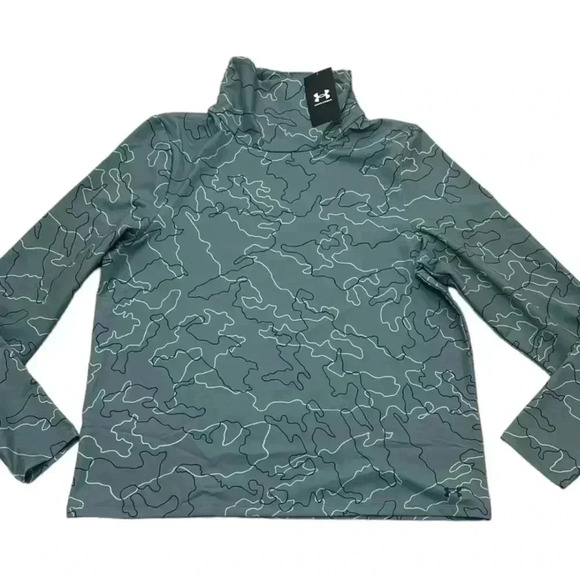 Under Armour Funnel High Neck Cold Weather Loose Fit Top - Picture 1 of 6